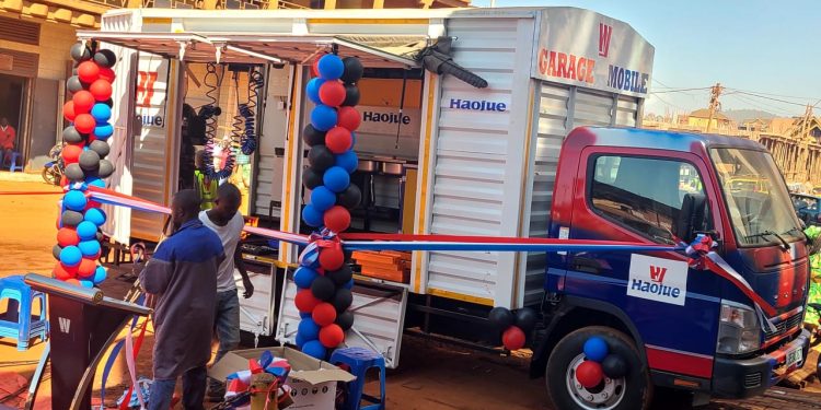 Butembo : la Maison Haojue inaugure un garage mobile pour rapprocher ses services des clients