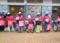 Butembo : dix enseignants bénéficient de crédits motos grâce au partenariat entre la Maison Haojue et des institutions de microfinance