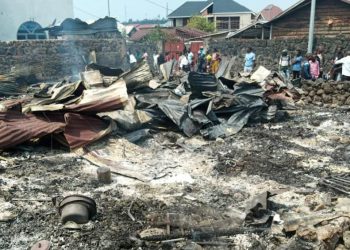 Goma: des biens de valeurs consumés dans un incendie de plus de 15 maisons au quartier Majengo