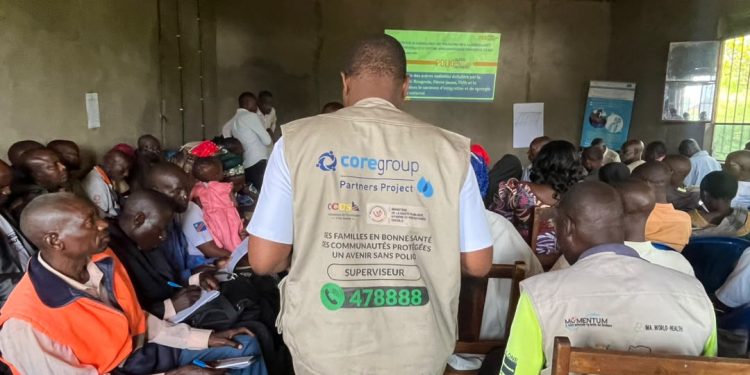 Rutshuru : 241 acteurs communautaires formés sur la surveillance à base communautaire des maladies dans le contexte d’Ebola dans la zone de santé de Rwanguba.